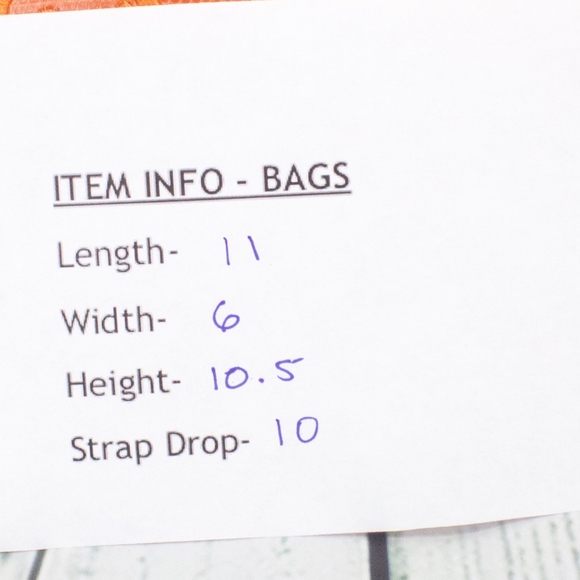 Deborah Lewis Studio Orange Handbag Purse Bag - Picture 8 of 8